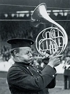 Bloated: French horn player