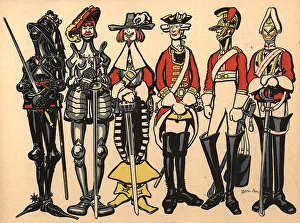 Caran: French Horse Guards Through The Ages