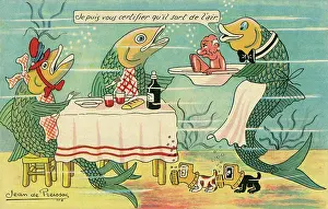Waiters: French humour