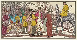 Chasseurs: FRENCH HUNT MEET 1912