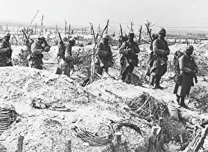 Desolation: French infantry WWI