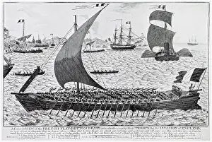 Bottomed: FRENCH INVASION BARGE