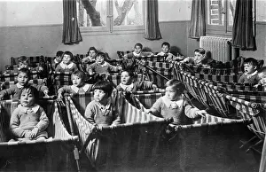 Kindergarden: A French Kindergarden. About 1930