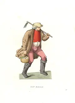 Didier: French labourer, 16th century, from a 1567 print