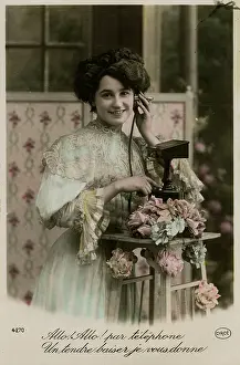 Sends: FRENCH LADY ON PHONE