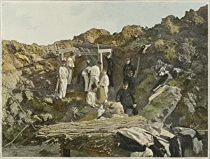 Sappers: FRENCH LAYING MINES