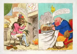 Immensely: French liberty - British slavery