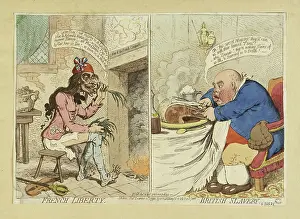 Gillray: French Liberty - British Slavery