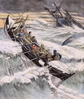 Amiral: FRENCH LIFEBOAT AT WORK