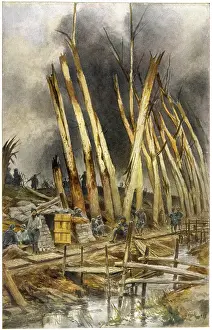 Yser: FRENCH FRONT LINE 1917