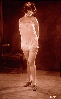 Nylons: French Lingerie Model, Portrait