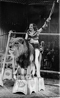 22th: The French lion tamer Violette D