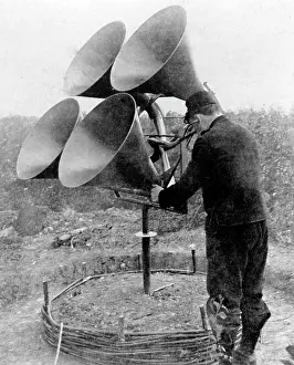 Detect: A French listening sentry, 1915