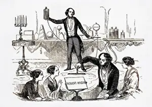 Astonishing: French Magician/Robert Houdin Performing