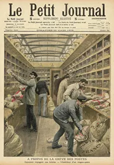 Poste: FRENCH MAIL TRAIN 1909