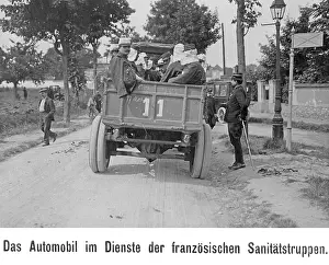 Paramedics: French medical corps, 1908