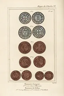 Argent: French medieval silver (argent) and copper