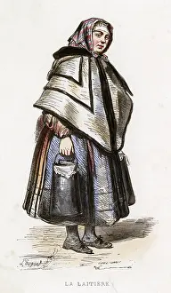 Laitiere: FRENCH MILK SELLER