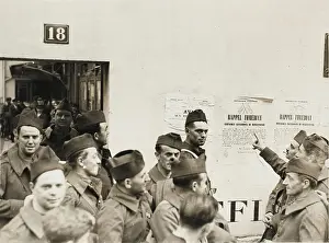 Reservists: French mobilisation WWII