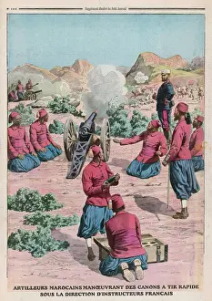 Moroccans: FRENCH MOROCCO CANNON