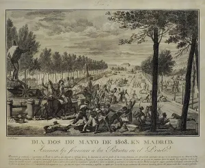 Friars: The French murder the Spaniards at the Prado, circa 1811