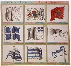1693: French Naval Ensigns 1693