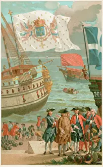 Pavillon: FRENCH NAVAL FLAGS