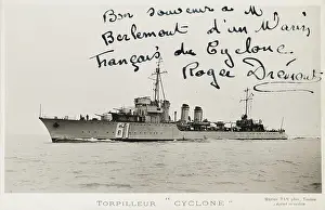 Cyclone: French Navy Destroyer WWII
