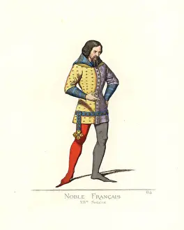 Mercuri: French noble man, 14th century