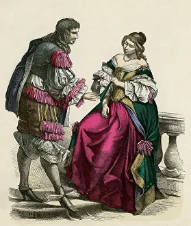 Extravagant: French Noble Pair 1680
