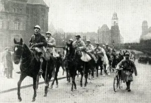 Essen: French occupation of the Ruhr, Germany