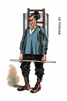 Pane: French Occupations card series game 1890s