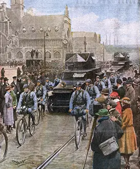 Obtain: FRENCH OCCUPY THE RUHR