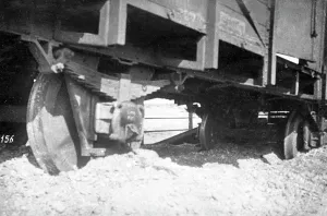 Axes: French occupy the Ruhr area: train derailed