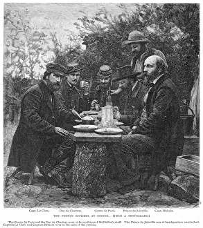 Chartres: FRENCH OFFICERS/CIV. WAR