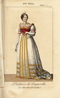 Delia: French opera singer Mlle. Delia in Le Chevalier