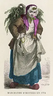 Oysters: FRENCH OYSTER SELLER