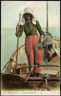 Arcachon: FRENCH OYSTER WOMAN