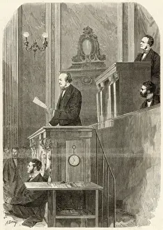 Governing: French parliament