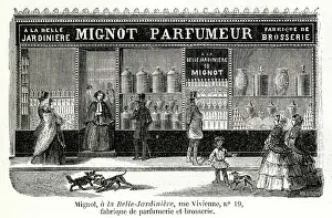 Perfumery: French perfume shop 1854