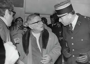Sartre: The French philosopher Jean-Paul Sartre
