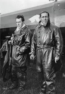 Bellonte: The two French pilots Maurice Bellonte