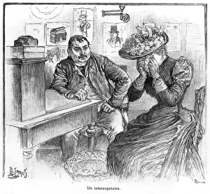 Gendarme: French police interrogating a suspect
