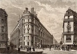 Postage: French postal service. The new main Post Office