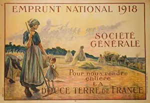Invest: French poster, War Bonds, WW1