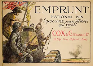 Invest: French poster, War Bonds, WW1