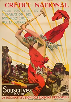 Invest: French postwar poster, finance for reconstruction