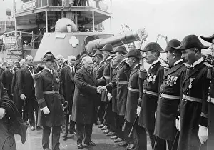 Doumergue: French President Gaston Doumergue with