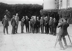 Doumergue: French President Gaston Doumergue with
