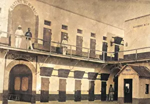 Mezzanine: FRENCH PRISON INTERIOR